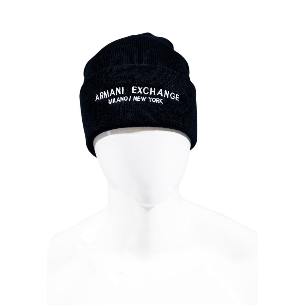 Armani Exchange Blue Polyester Cap