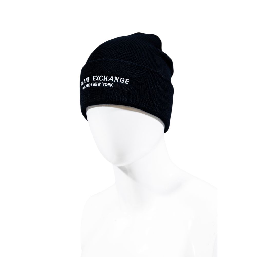 Armani Exchange Blue Polyester Cap