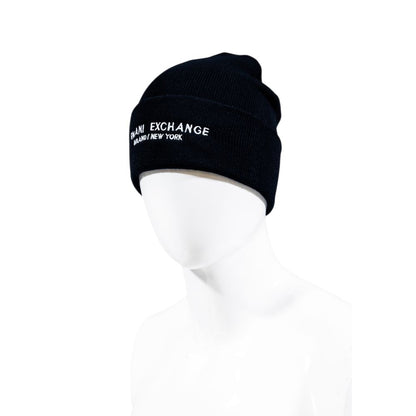 Armani Exchange Blue Polyester Cap