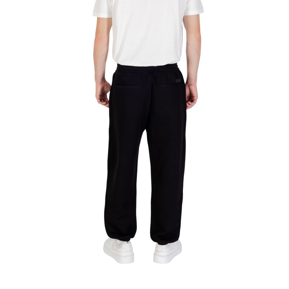 Armani Exchange Black Cotton Joggers - XM001347 AF16222