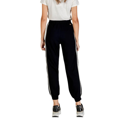 Liu Jo Black And White Cotton Joggers