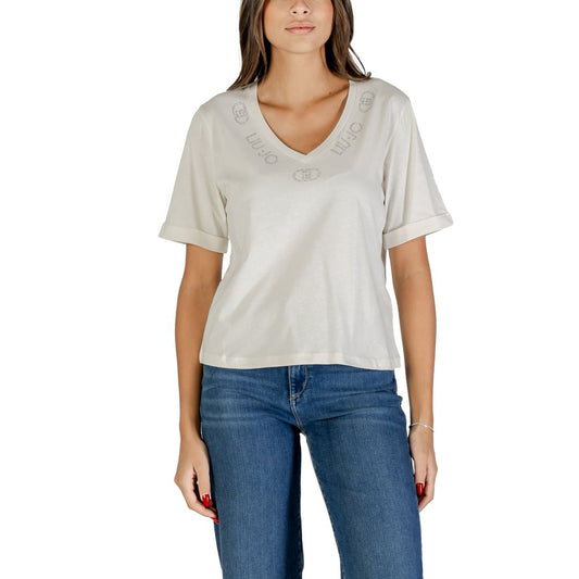 Liu Jo Women's Short-Sleeve Cotton T-Shirt