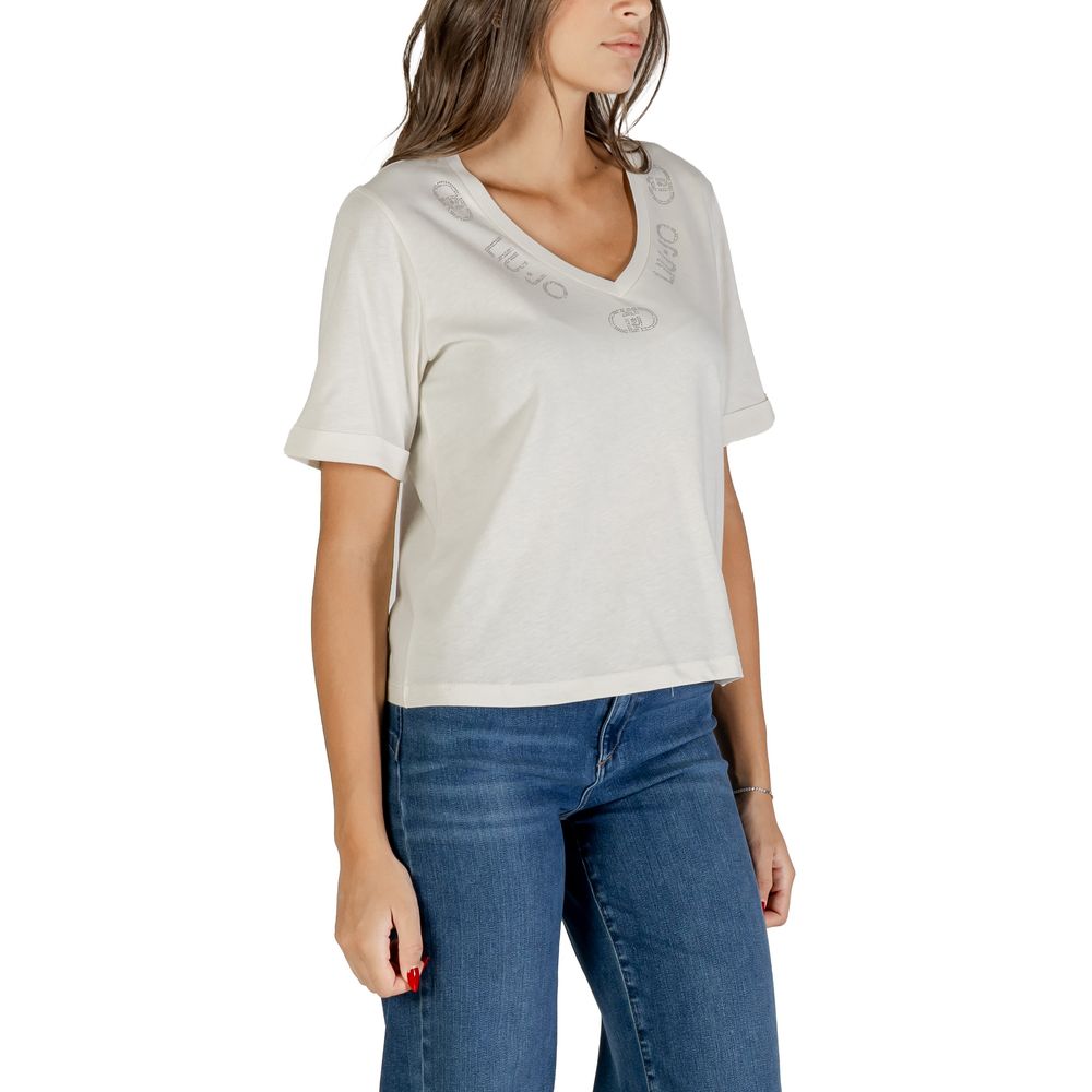 Liu Jo Women's Short-Sleeve Cotton T-Shirt