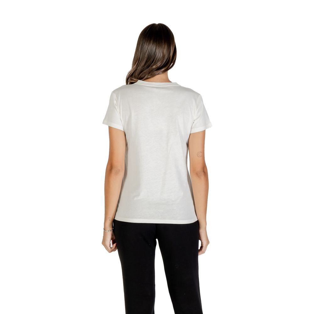 Liu Jo White Cotton T-Shirt - Effortless Sophistication for Every Occasion