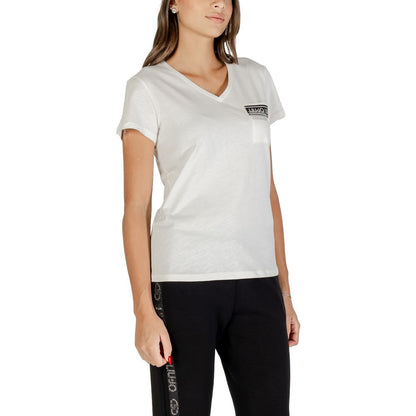 Liu Jo White Cotton T-Shirt - Effortless Sophistication for Every Occasion