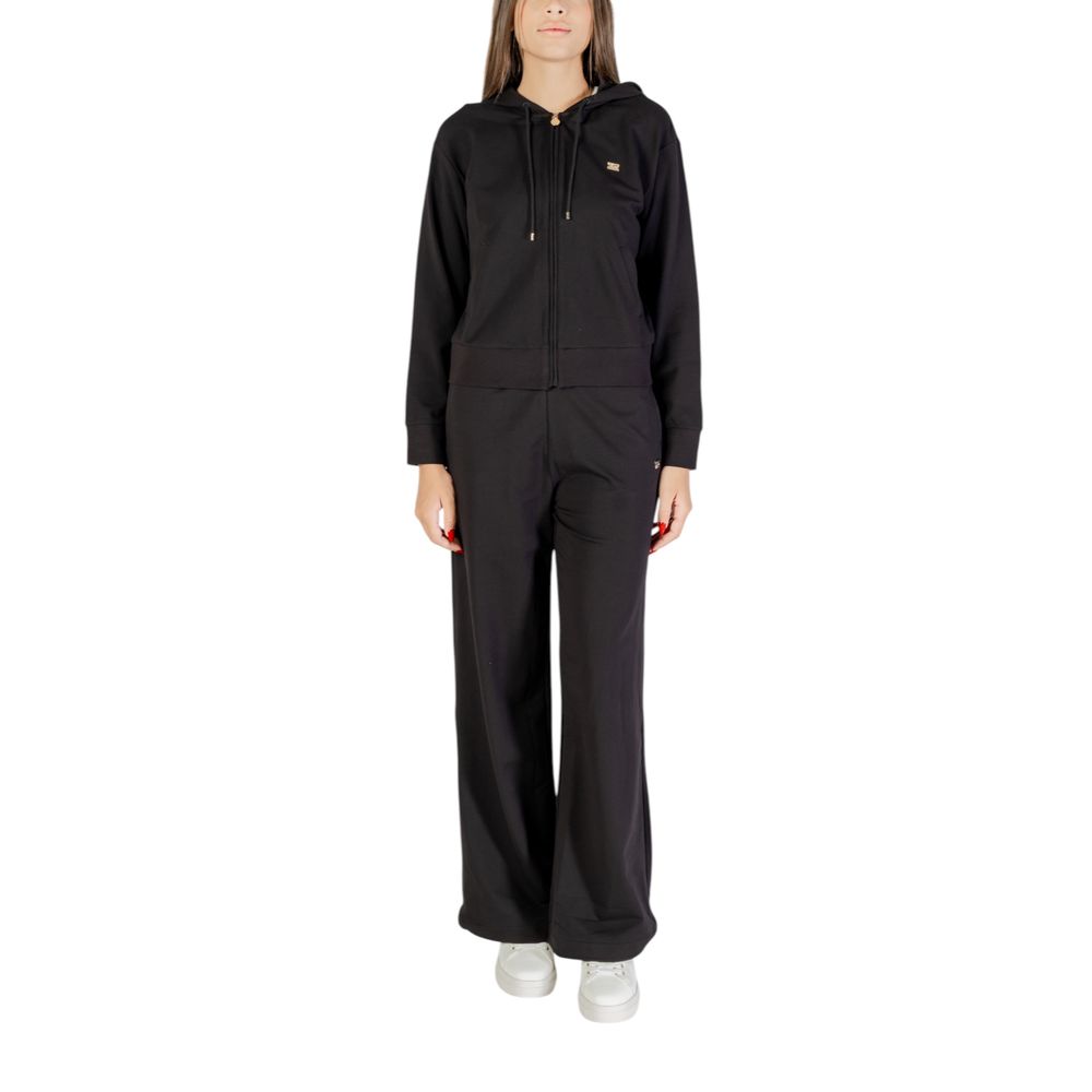 EA7 Emporio Armani Black Cotton Tracksuit for Women