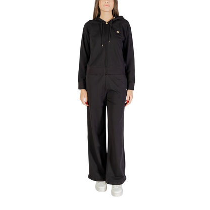 EA7 Emporio Armani Black Cotton Tracksuit for Women