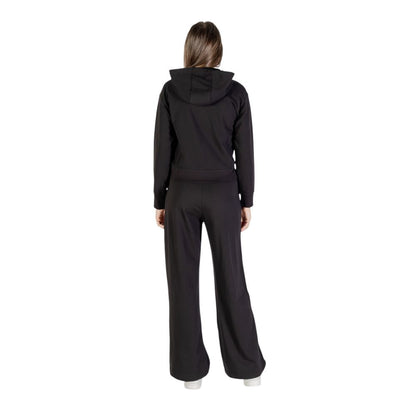 EA7 Emporio Armani Black Cotton Tracksuit for Women