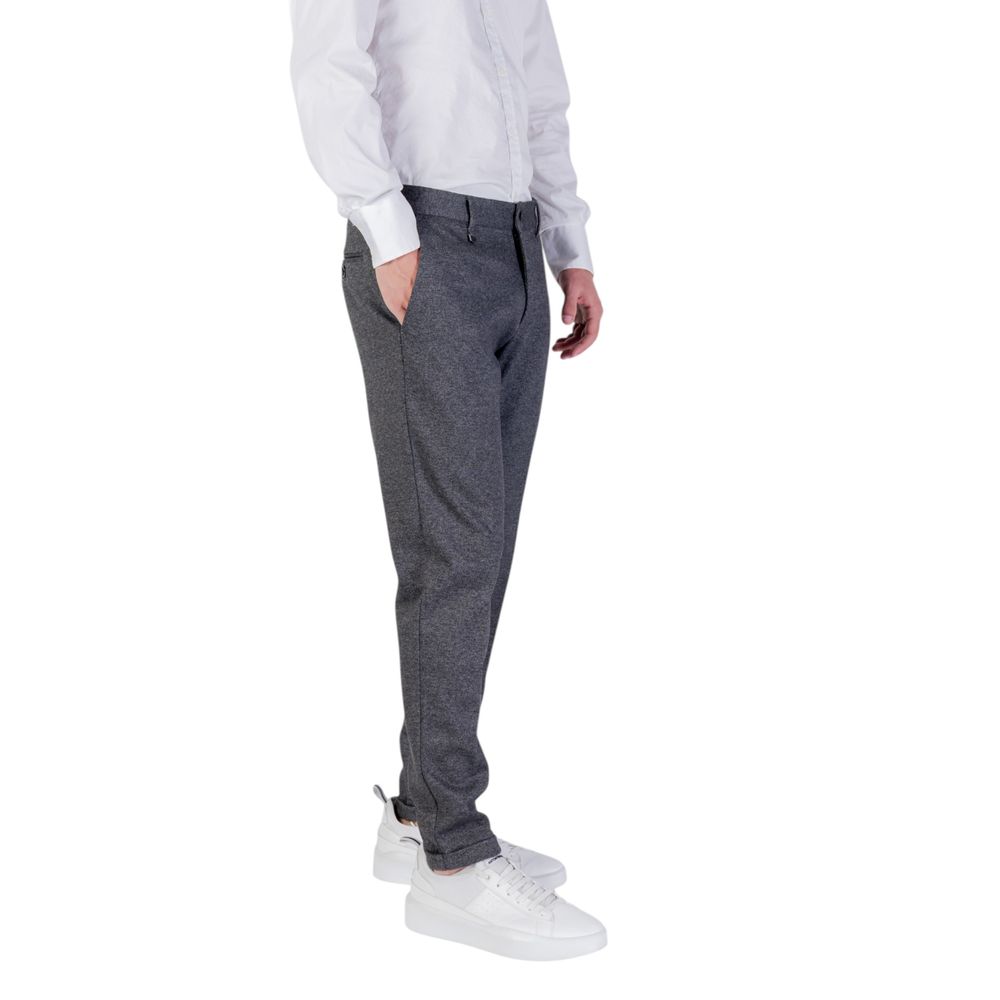 Antony Morato Grey Polyester Skinny Pants