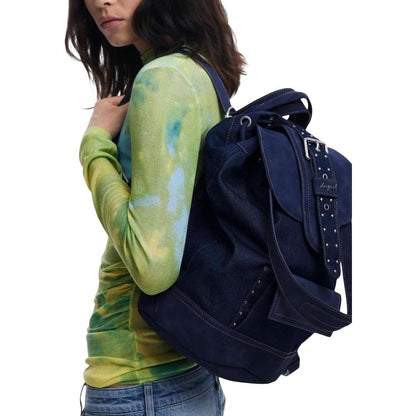 Desigual BACK_BINDELLA K 25WAKD06 Blue Polyethylene Backpack