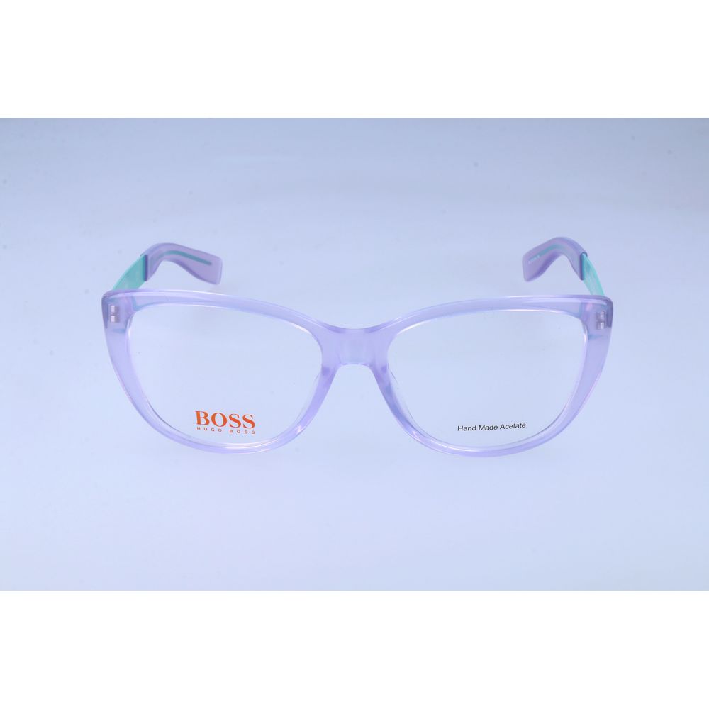 Hugo Boss Women’s Optical Glasses – Purple Acetate Frame, 53mm