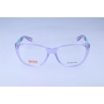 Hugo Boss Women’s Optical Glasses – Purple Acetate Frame, 53mm