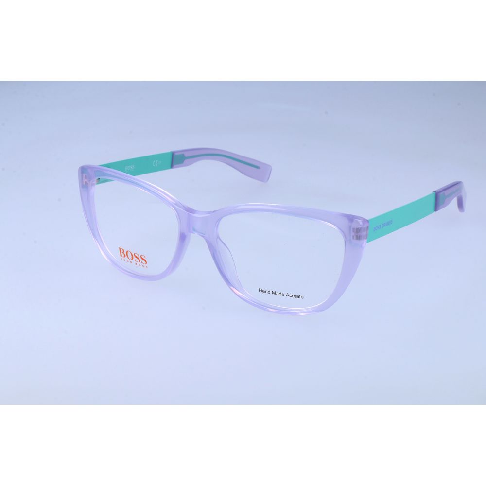 Hugo Boss Women’s Optical Glasses – Purple Acetate Frame, 53mm