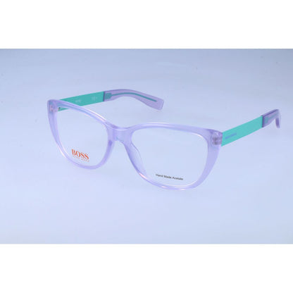 Hugo Boss Women’s Optical Glasses – Purple Acetate Frame, 53mm