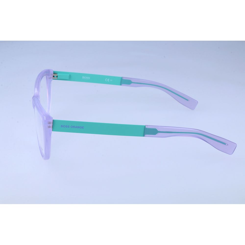 Hugo Boss Women’s Optical Glasses – Purple Acetate Frame, 53mm