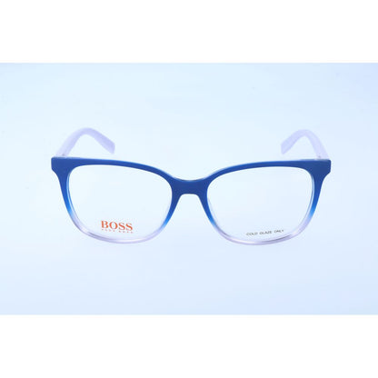 Hugo Boss Women’s Optical Glasses – Blue Full-Rim Frame, 53mm