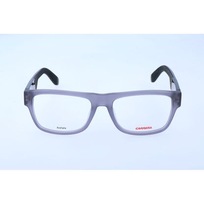 Carrera Gray Acetate Glasses – Square Full-Rim Frames, 54mm