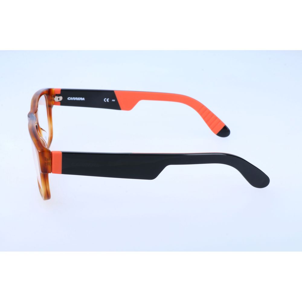 Carrera Brown Acetate Glasses – Square Full-Rim Frame, 54mm