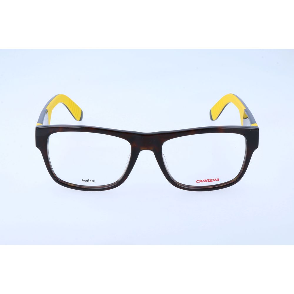 Carrera Men's Optical Glasses – Brown Square Frame, 54mm