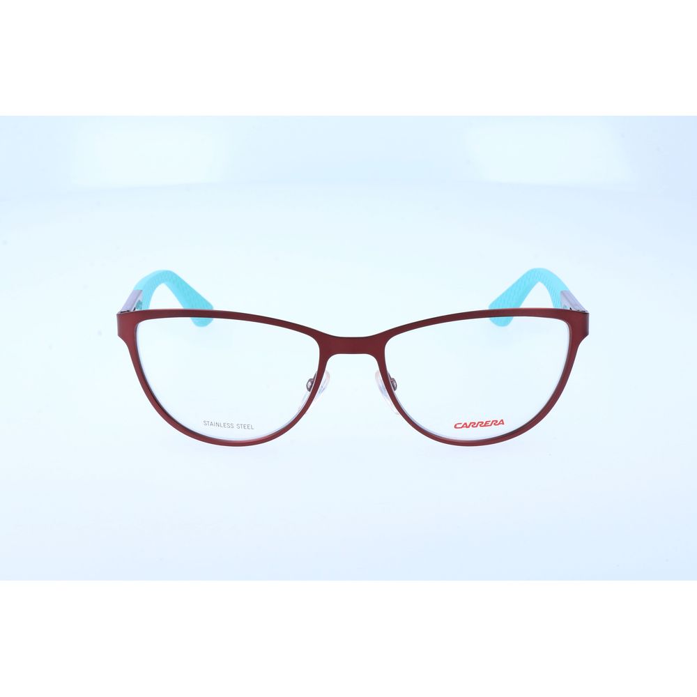 Carrera Women’s Optical Glasses – Red Square Frame, 54mm