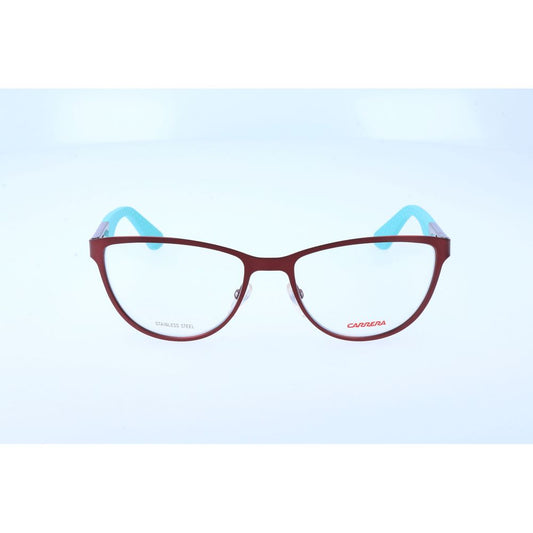 Carrera Women’s Optical Glasses – Red Square Frame, 54mm