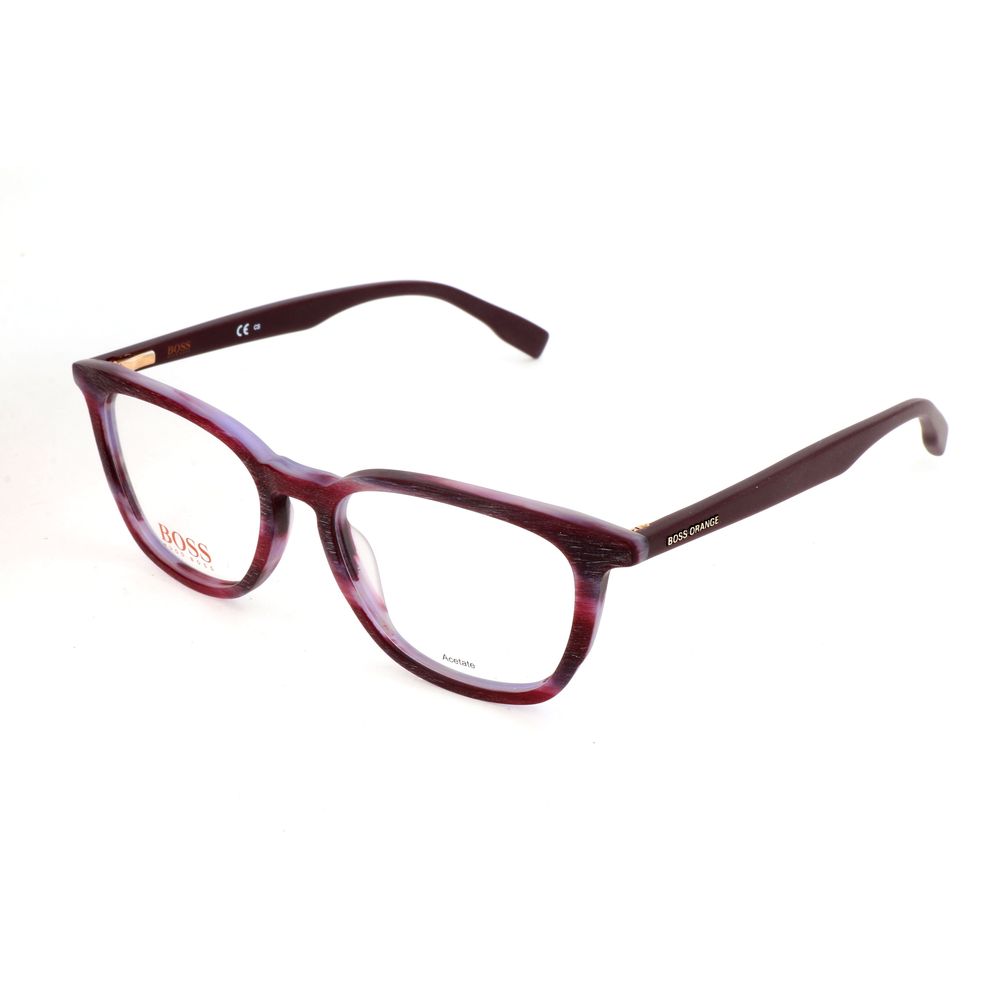 Hugo Boss Men’s Optical Glasses – Purple Full-Rim Frame, 50mm