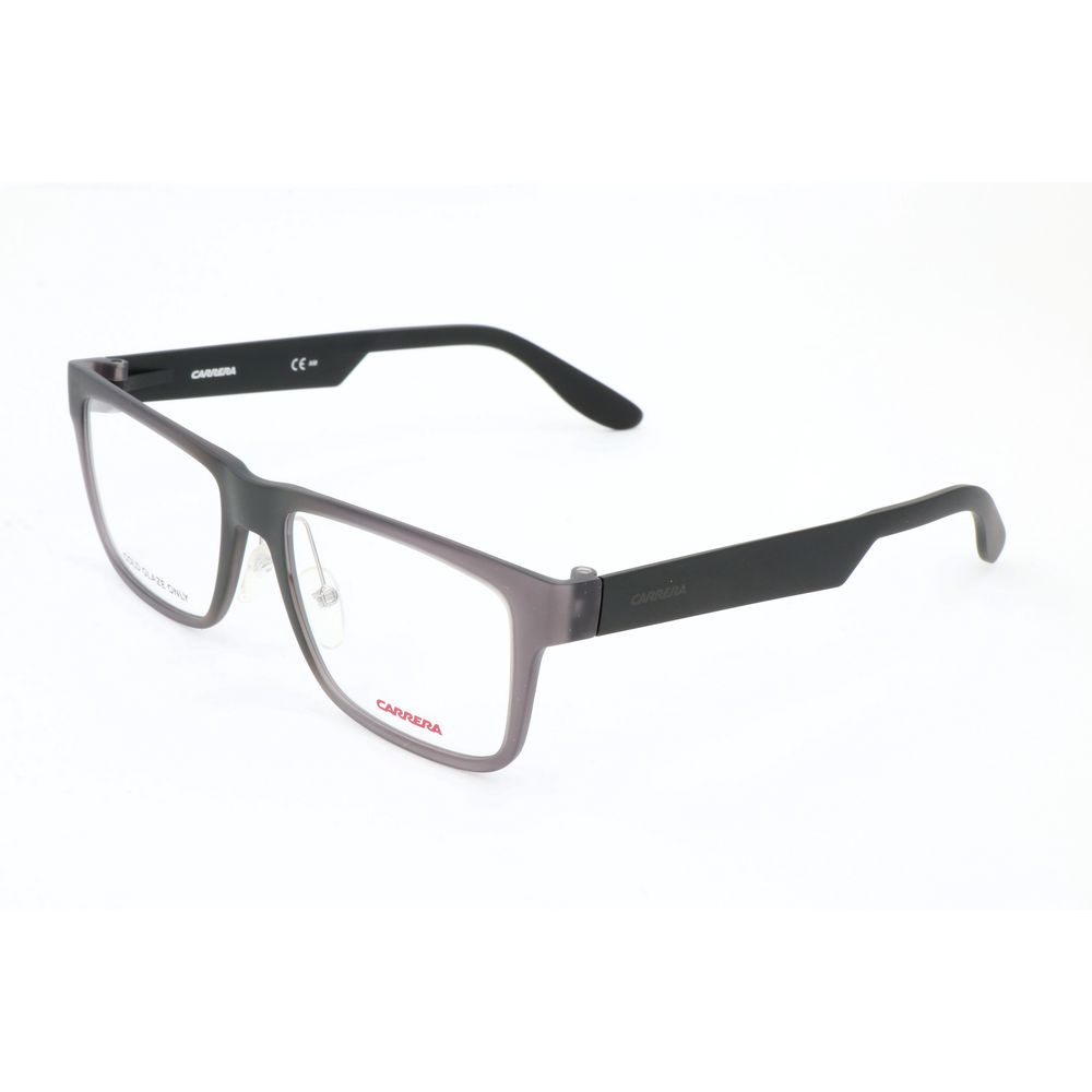Carrera Black Resin Optical Glasses – Square Full-Rim Frame, 53mm