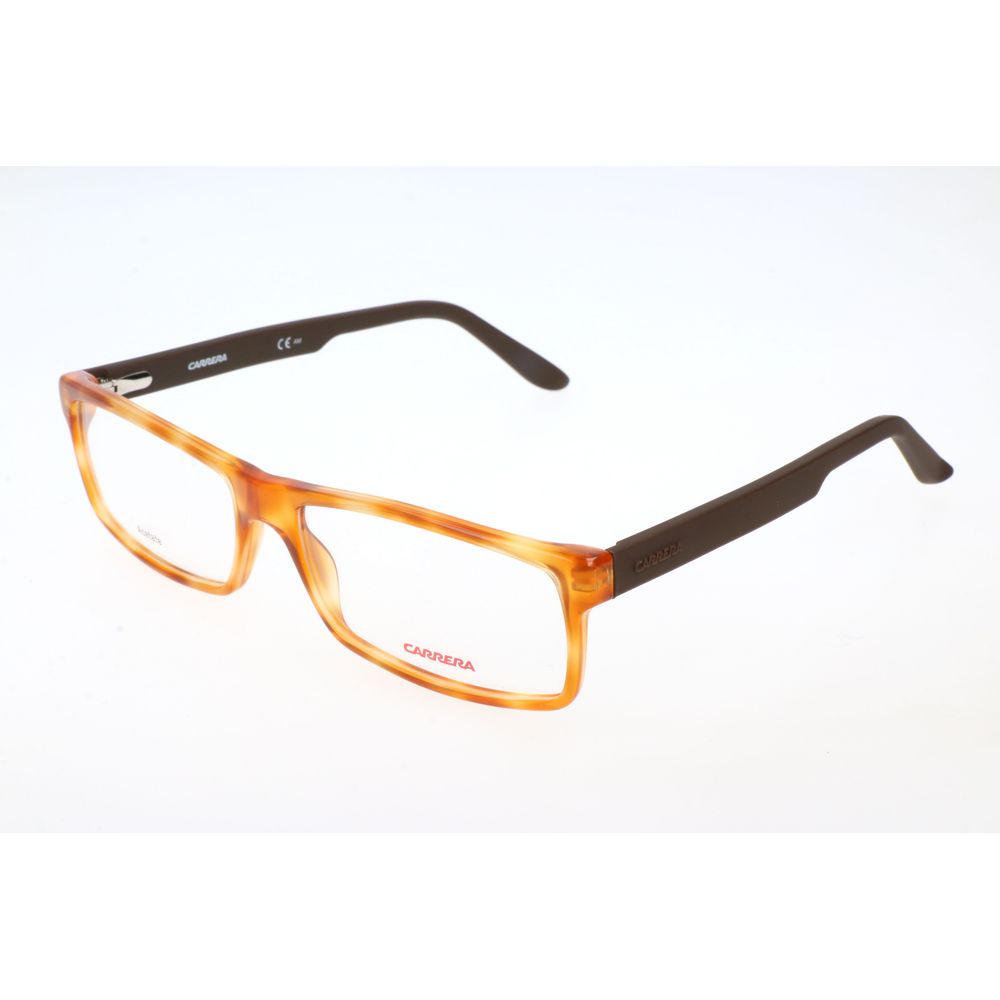 Carrera Brown Optical Glasses – Square Full-Rim Frame, 57mm