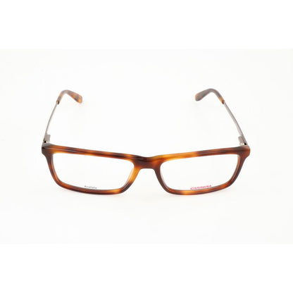 Carrera Brown Acetate Glasses – Square Frame, 55mm