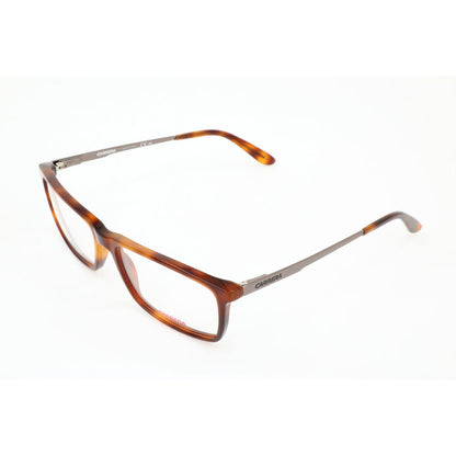 Carrera Brown Acetate Glasses – Square Frame, 55mm