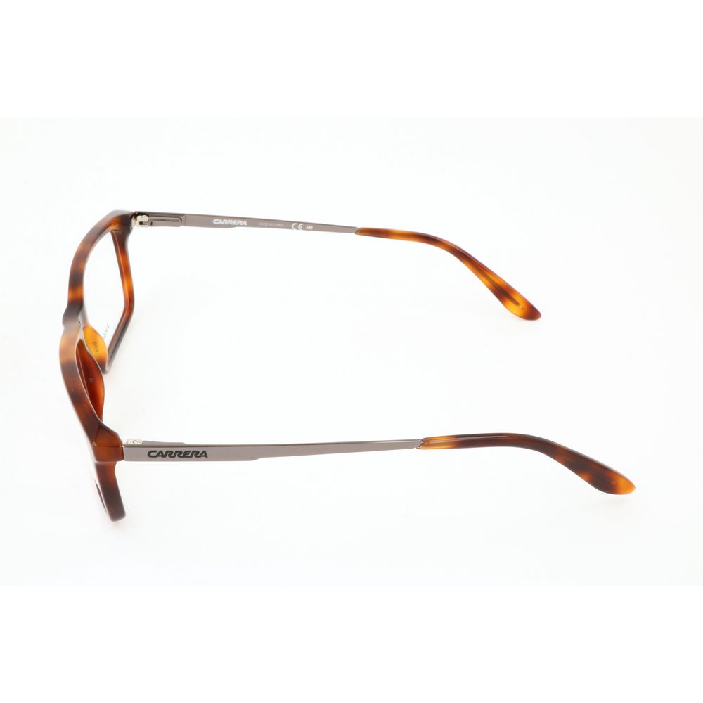 Carrera Brown Acetate Glasses – Square Frame, 55mm