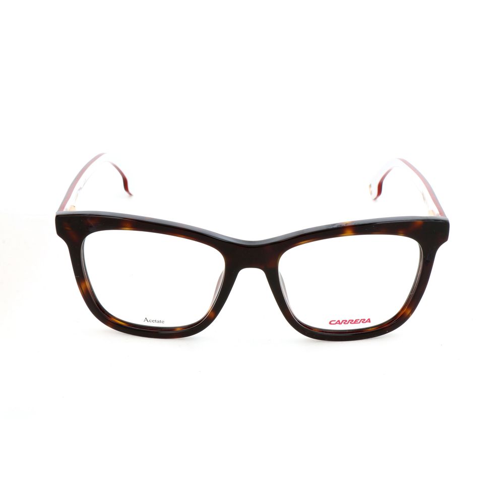 Carrera Women’s Optical Glasses – Brown Square Frame, 50mm