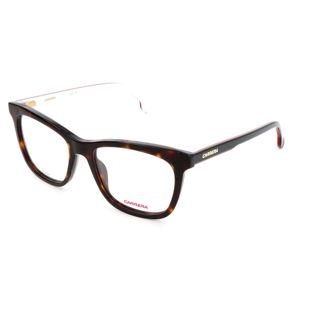 Carrera Women’s Optical Glasses – Brown Square Frame, 50mm