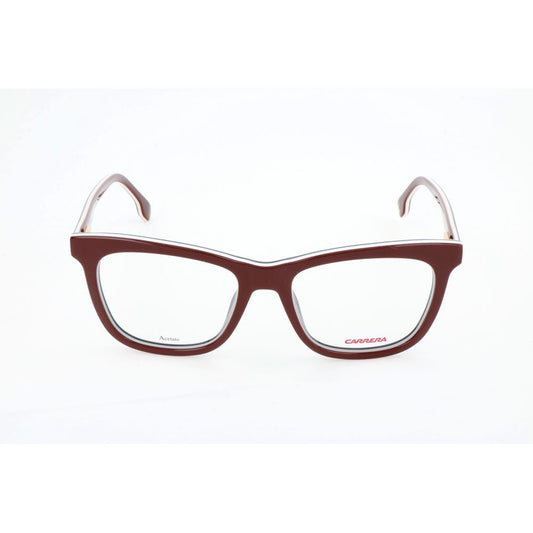 Carrera Women's Optical Glasses – Red Square Frame, 50mm