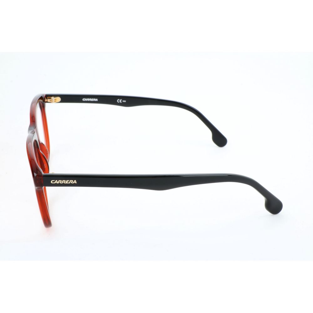 Carrera Black Optical Glasses – Square Full-Rim Frame, 52mm