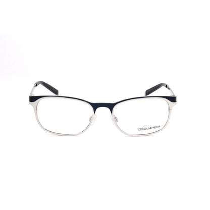 Dsquared² Men's Blue Metal Glasses – Square Frame, 52mm