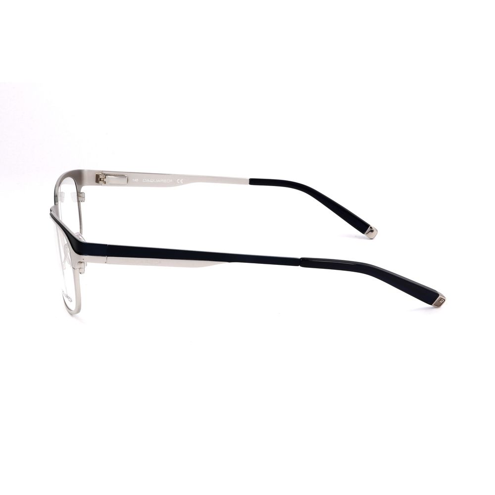 Dsquared² Men's Blue Metal Glasses – Square Frame, 52mm