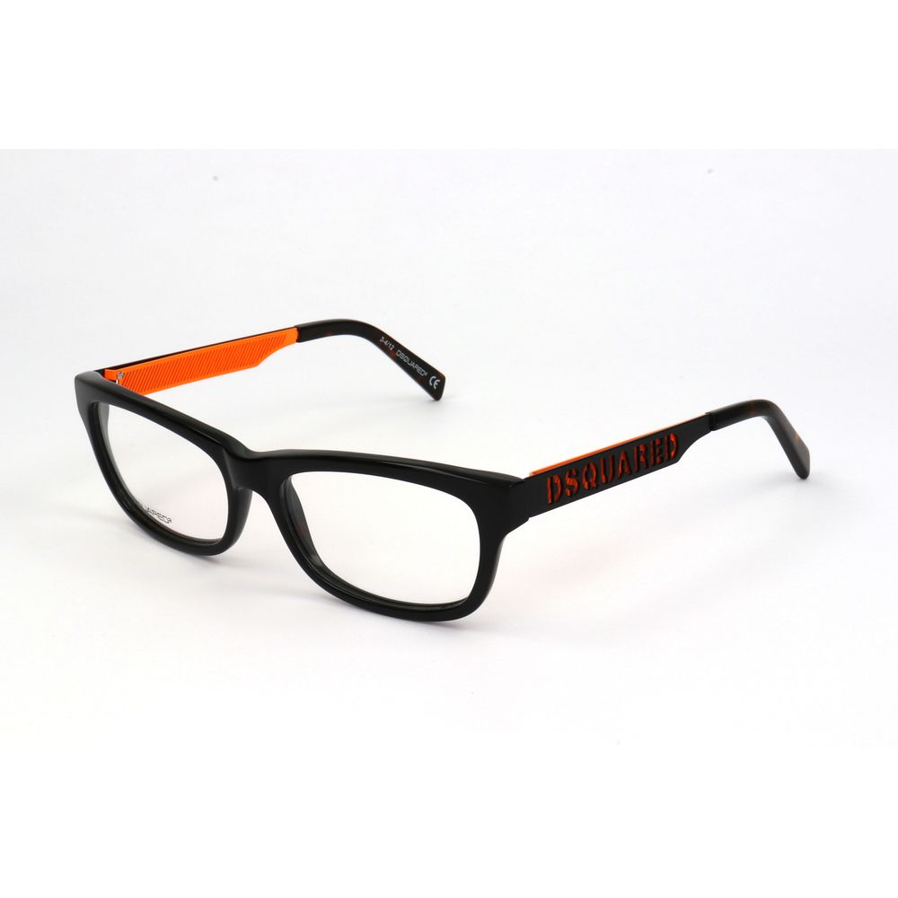 Dsquared² Women's Black Acetate Glasses – Square Frame, 54mm