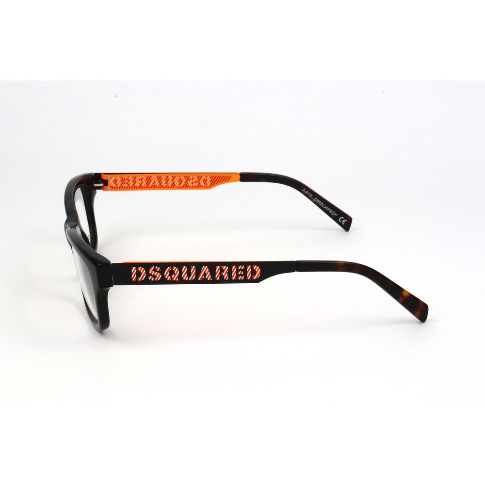 Dsquared² Women's Black Acetate Glasses – Square Frame, 54mm
