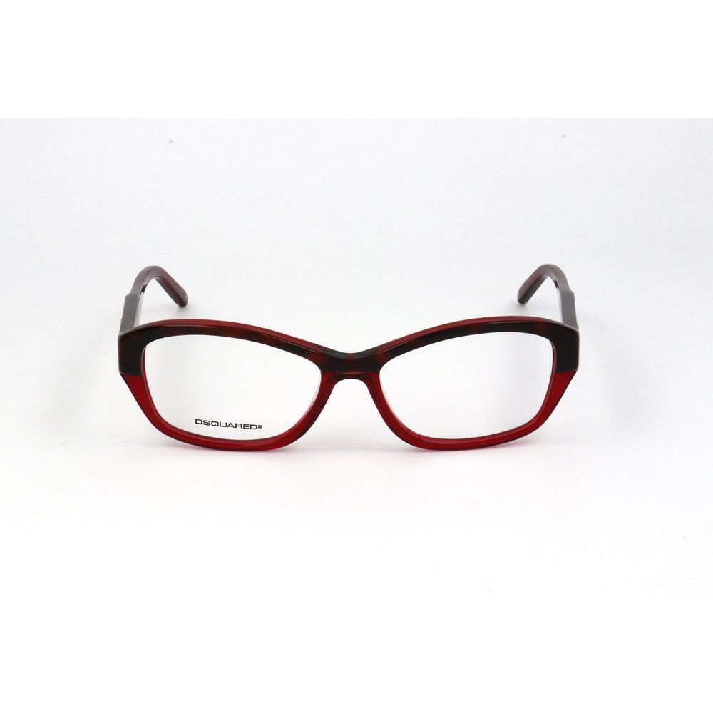 Dsquared² Women’s Brown Optical Glasses – Square Full-Rim Frames, 54mm