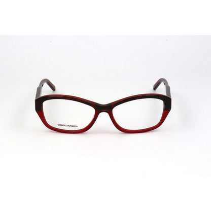 Dsquared² Women’s Brown Optical Glasses – Square Full-Rim Frames, 54mm