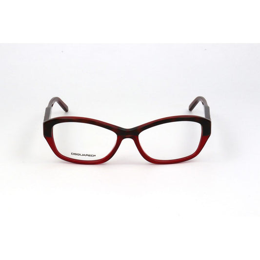 Dsquared² Women’s Brown Optical Glasses – Square Full-Rim Frames, 54mm