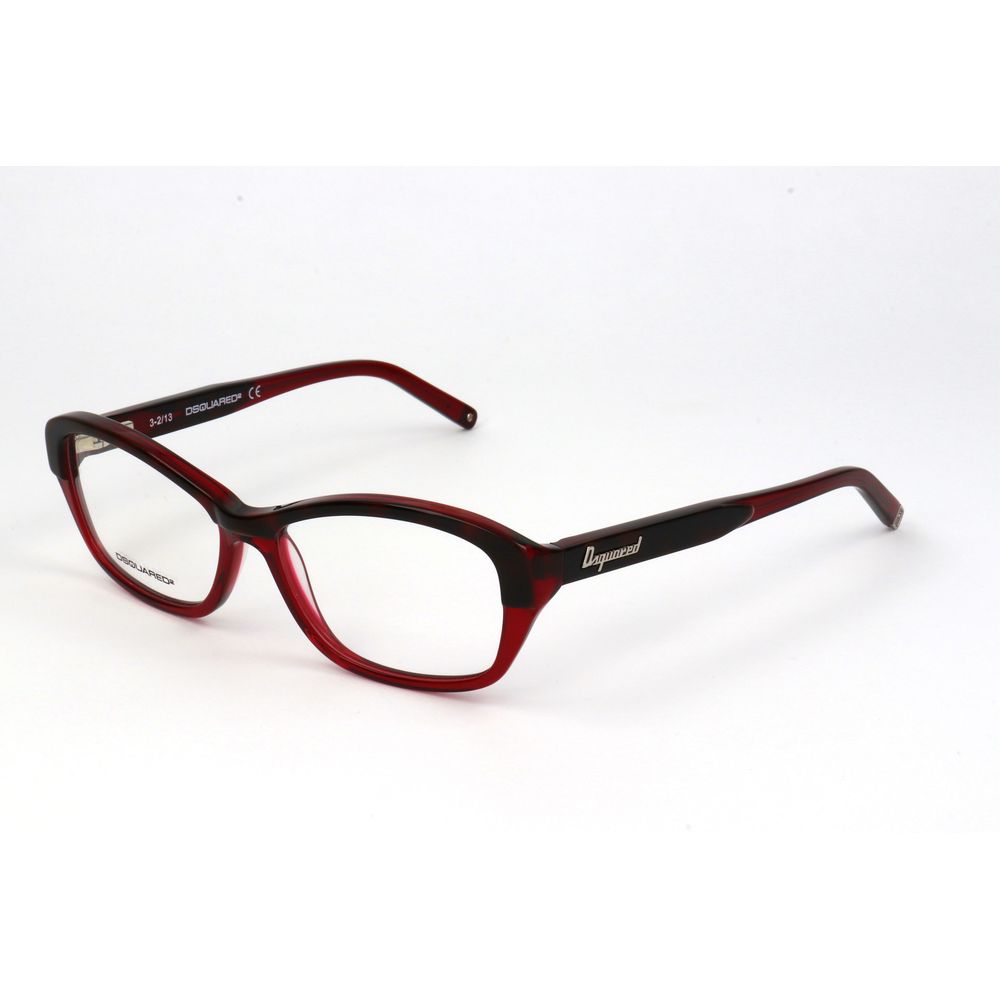 Dsquared² Women’s Brown Optical Glasses – Square Full-Rim Frames, 54mm