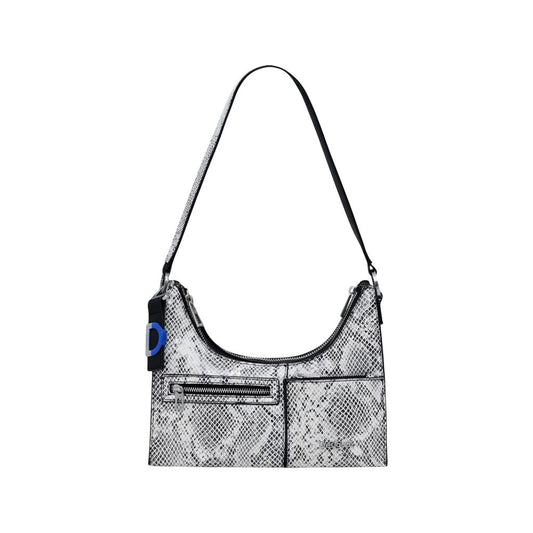 Desigual Black Polyethylene Handbag - BAG_DELTA VEGA OLIVE
