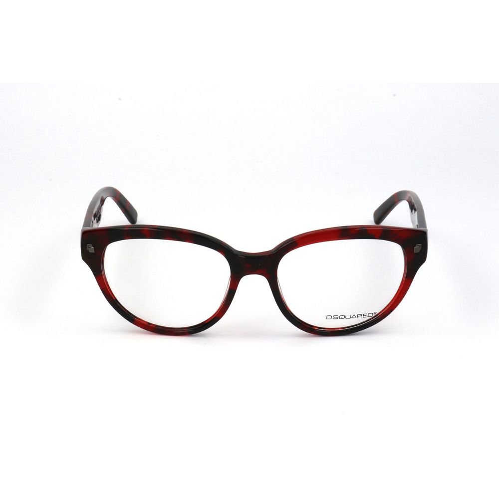 Dsquared² Women's Optical Glasses – Brown Square Frame, 53mm