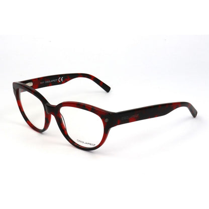 Dsquared² Women's Optical Glasses – Brown Square Frame, 53mm