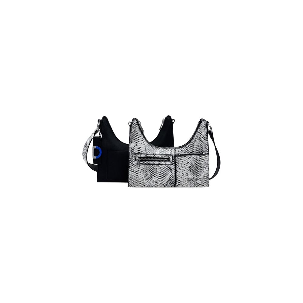 Desigual Black Polyethylene Handbag - BAG_DELTA VEGA OLIVE