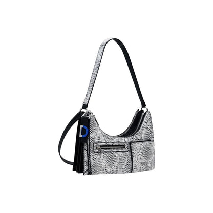 Desigual Black Polyethylene Handbag - BAG_DELTA VEGA OLIVE