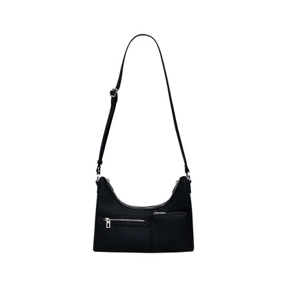 Desigual Black Polyethylene Handbag - BAG_DELTA VEGA OLIVE