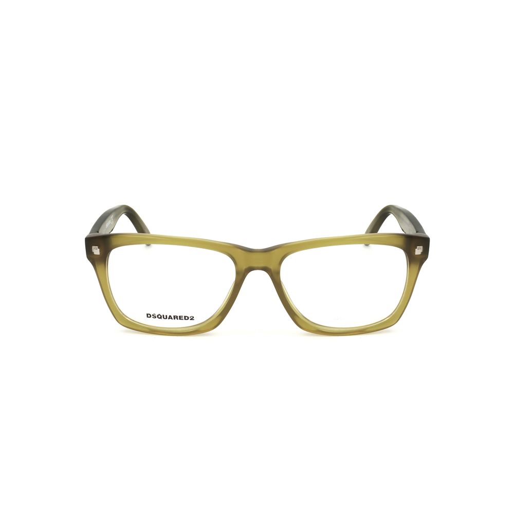 Dsquared² Men's Bicolor Acetate Glasses – Green Frames, 53mm
